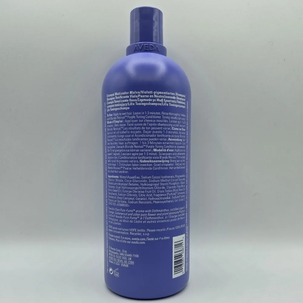 Aveda Blonde Revival Purple Toning Shampoo 1 Liter